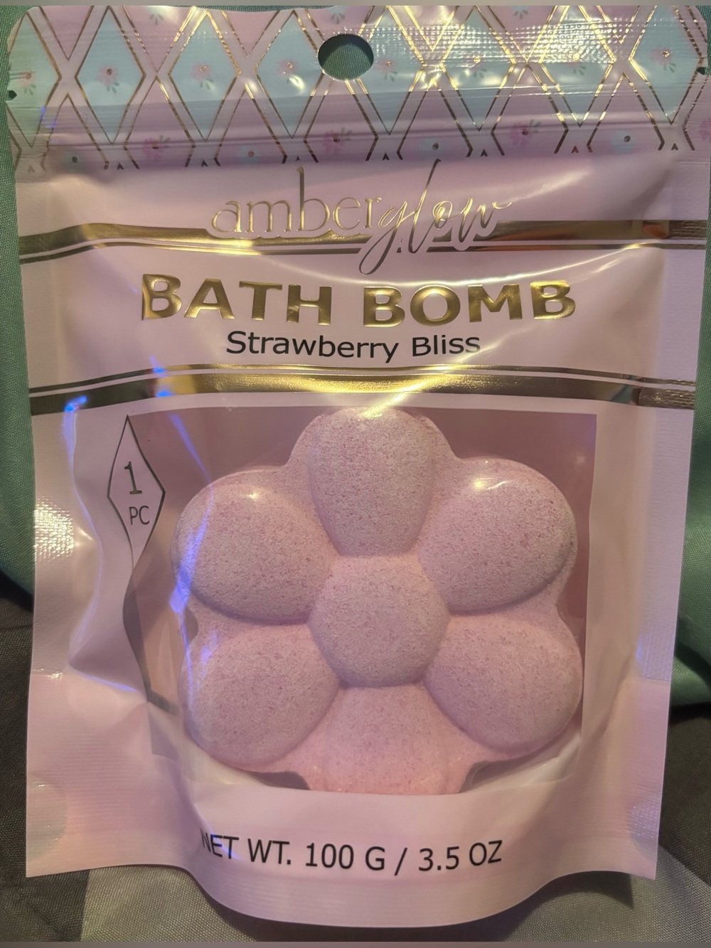 Strawberry Bliss Pink Bath Bomb